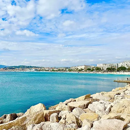 Modern Studio Cannes Center Near Palais Festival Appartement